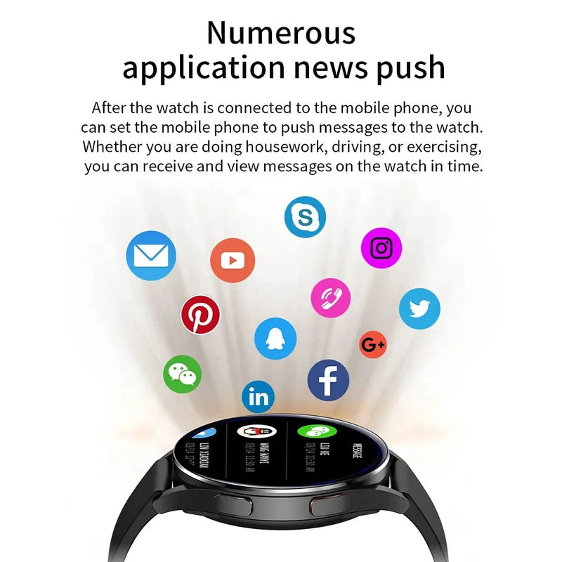 LAXASFIT Watch 6 - Smartwatch 1.32